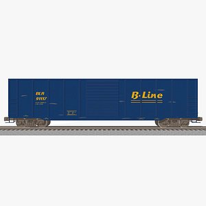 Freight Train Car - Box Car