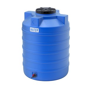 plastic storage tank 3D
