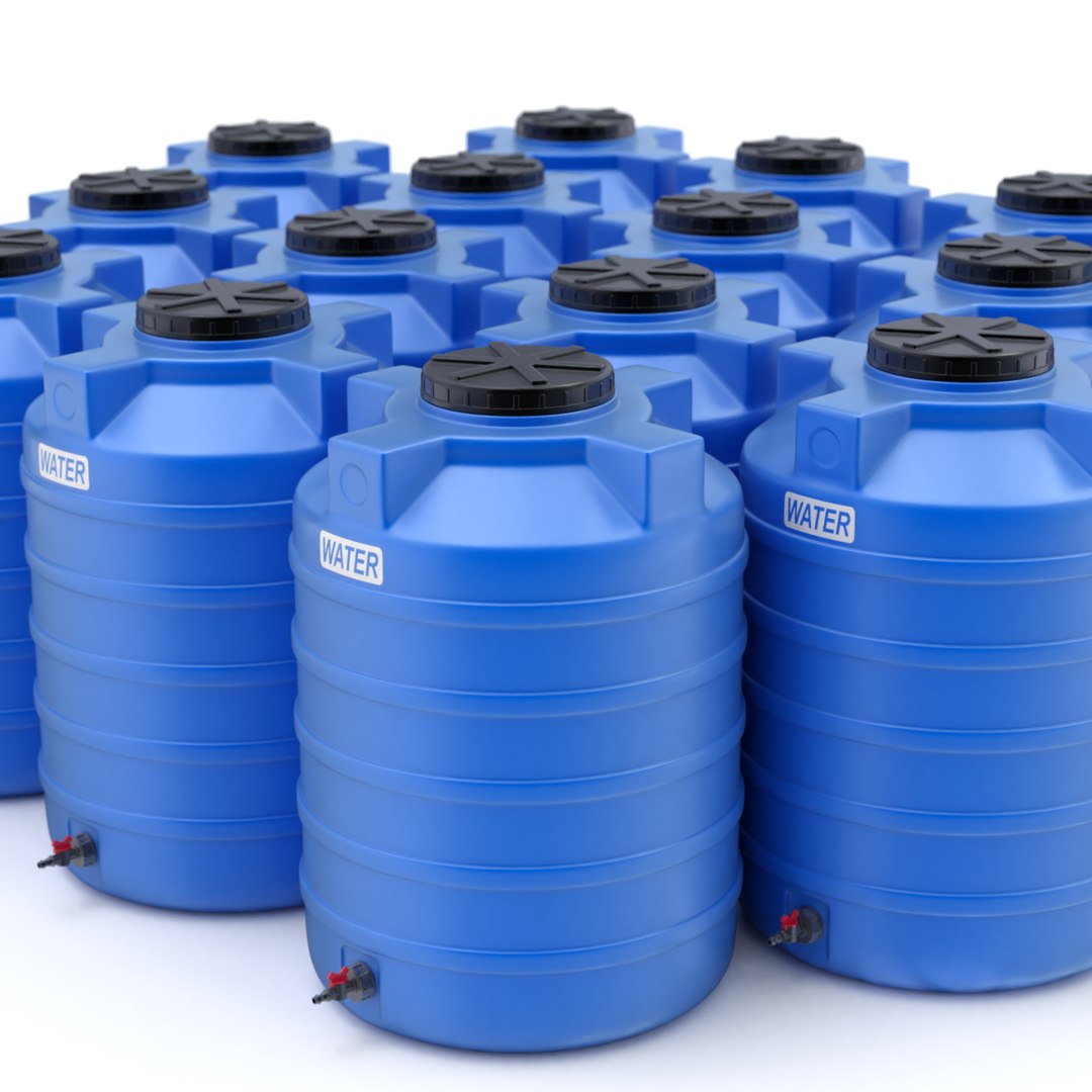 Plastic Storage Tank 3D TurboSquid 1696188