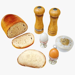 3D 4k bread cup