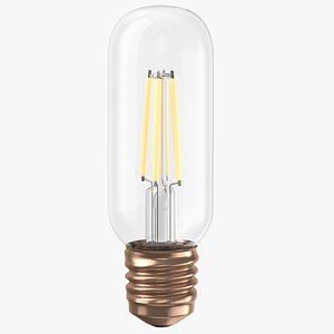 3D real light bulb