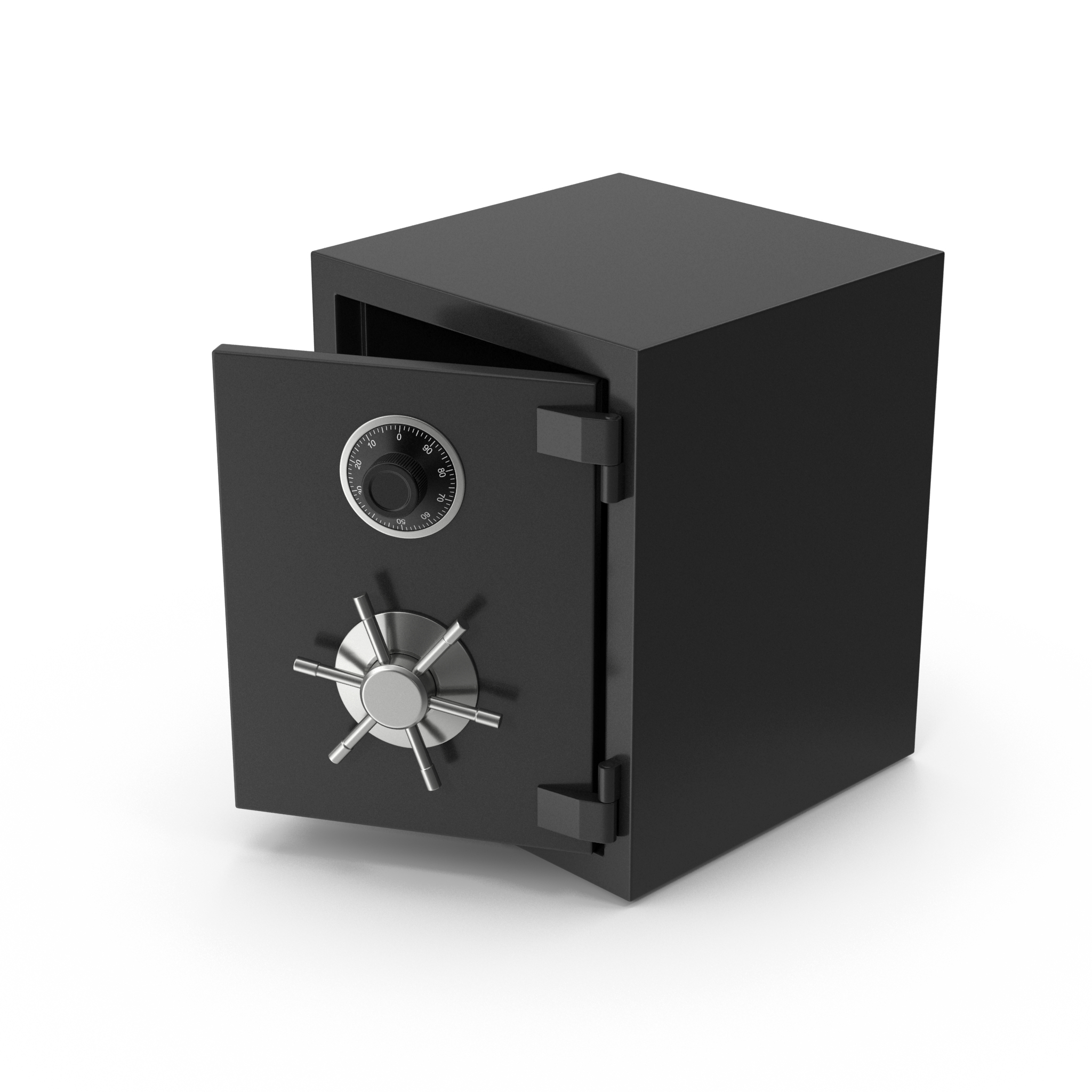 Opened Safe 3D model - TurboSquid 1961007