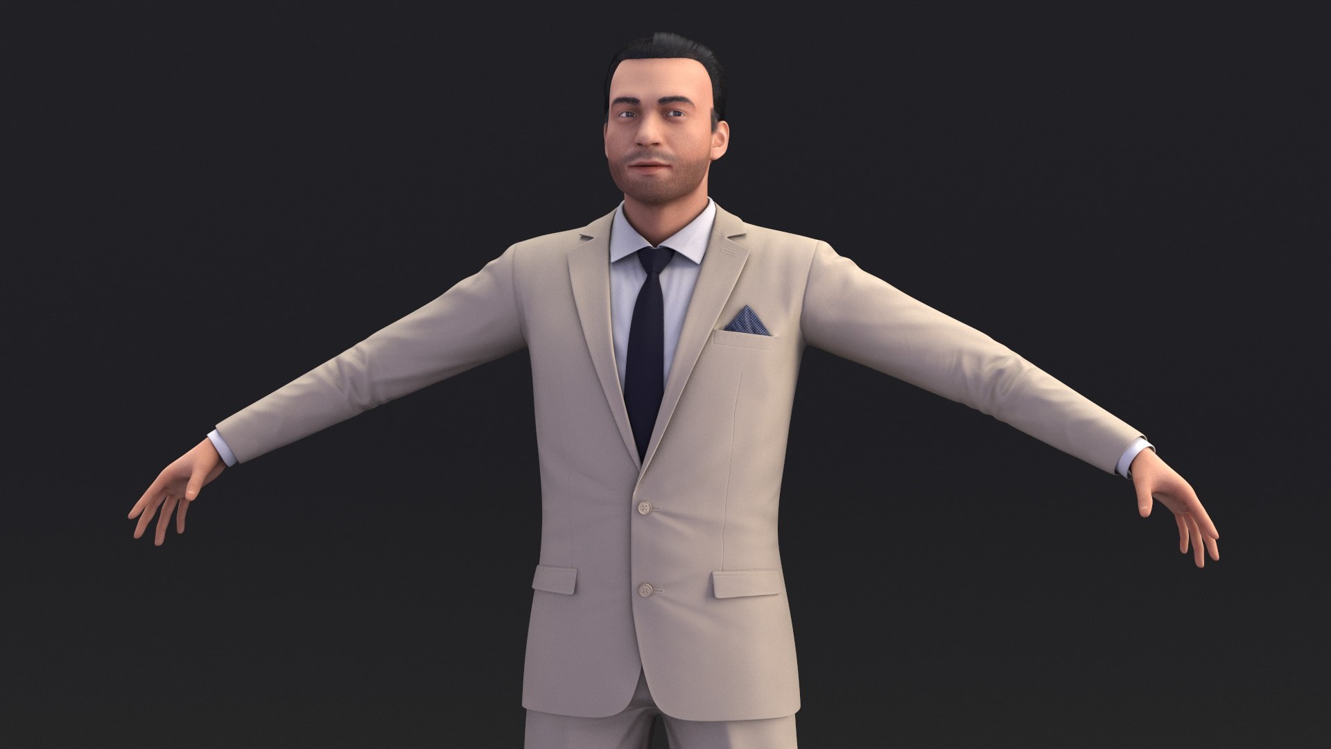 Businessman Rigged 3D model - TurboSquid 2136776