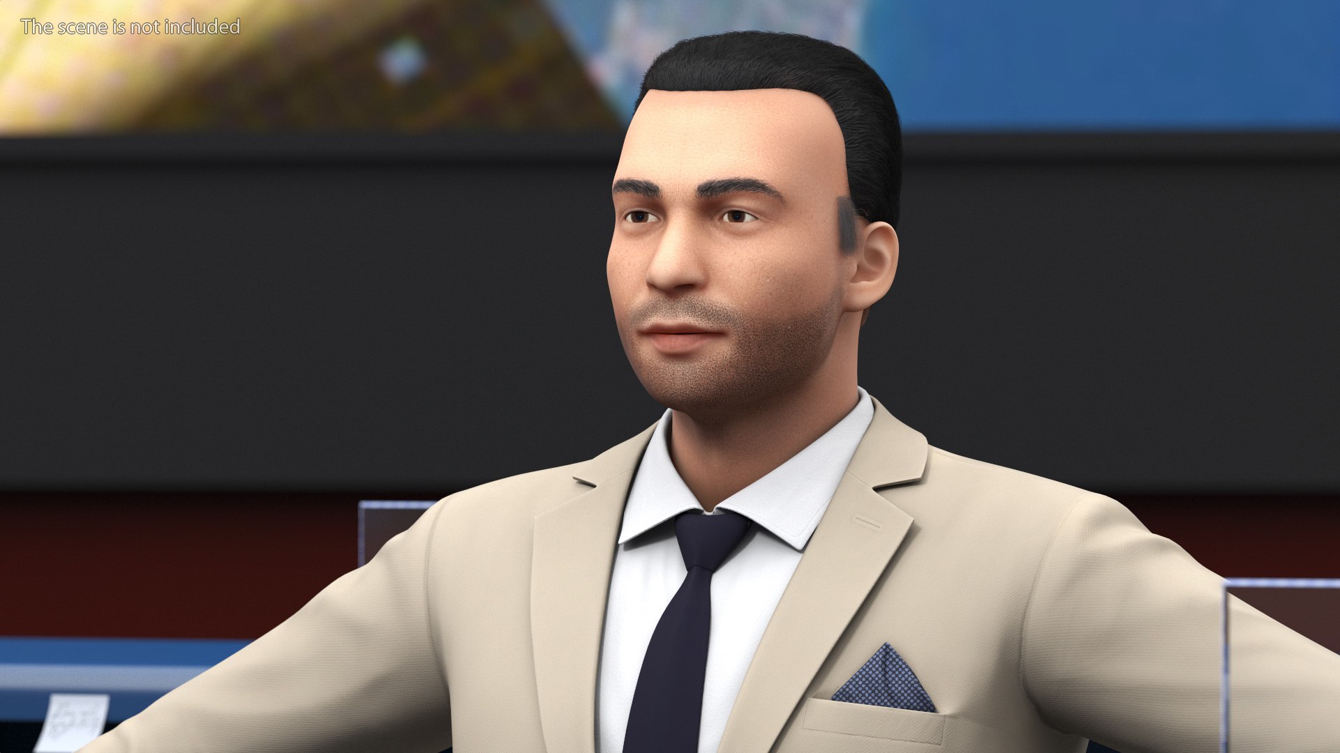 Businessman Rigged 3D model - TurboSquid 2136776