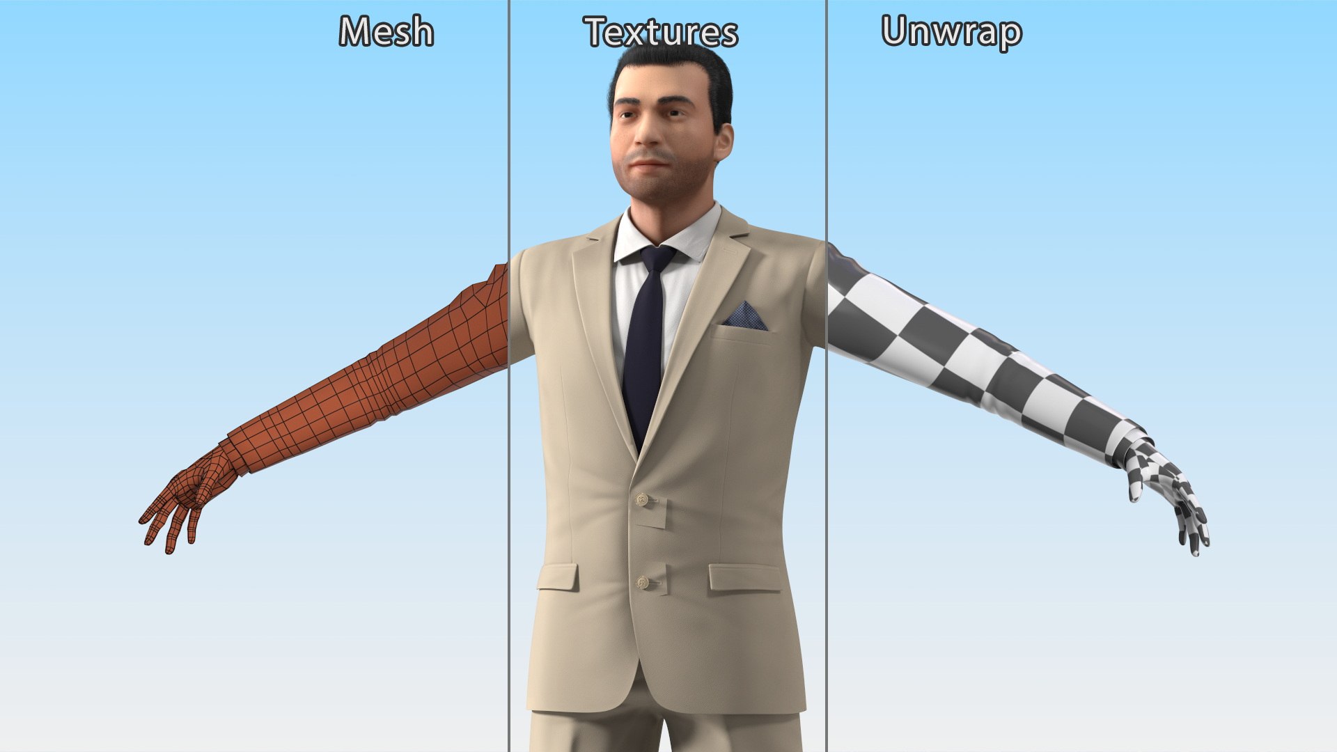 Businessman Rigged 3D model - TurboSquid 2136776