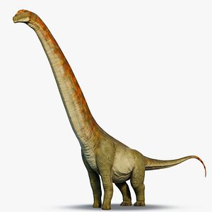 3D model Argentinosaurus Low Poly RIG