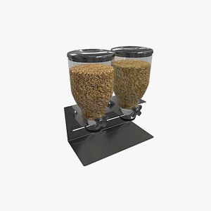 zevro dry food dispencer 3D model