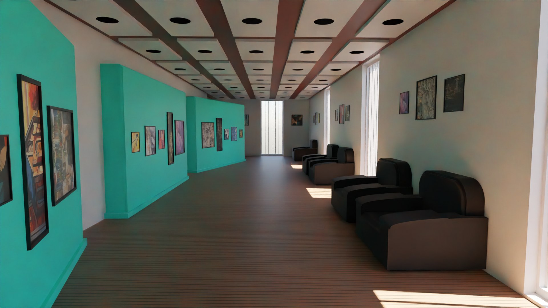 View of Art Gallery 3D Model - TurboSquid 2157915