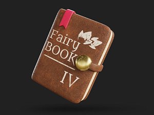 Fairy Book 3D model