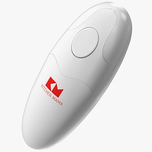 Mini Electric Can Opener Kitchen Mama White