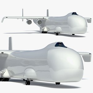 Giant Cargo Plane Rigged