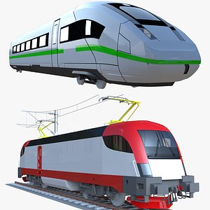Siemens Taurus and ICE locomotives
