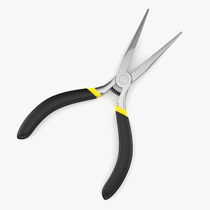 3D nose needle pliers model