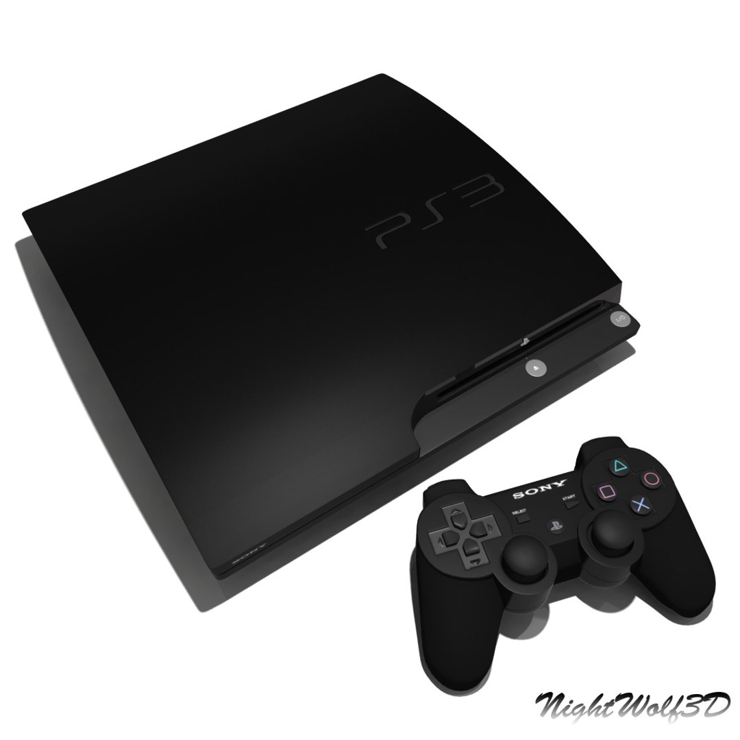 3d Model Details Sony Playstation 3