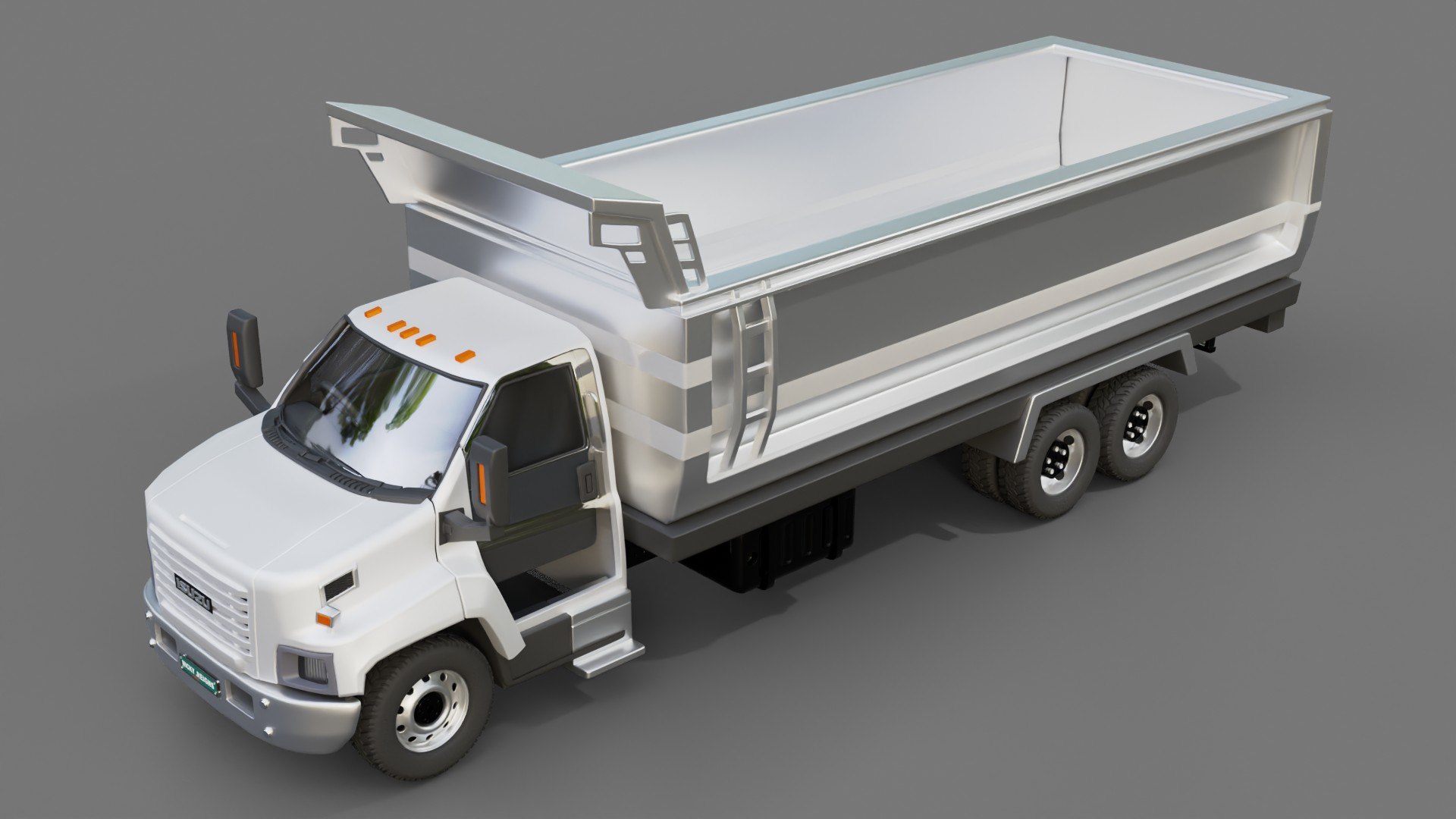 3D model Isuzu H-Series Dump Truck https://p.turbosquid.com/ts-thumb/sF/7HACbj/b7/isuzuhseriesdumptruckrenderpreview0020/jpg/1788879040/1920x1080/fit_q87/25145b3ec011bcfe616ade74a9e4cdfcae728ad8/isuzuhseriesdumptruckrenderpreview0020.jpg