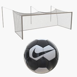 soccer goal ball 3D