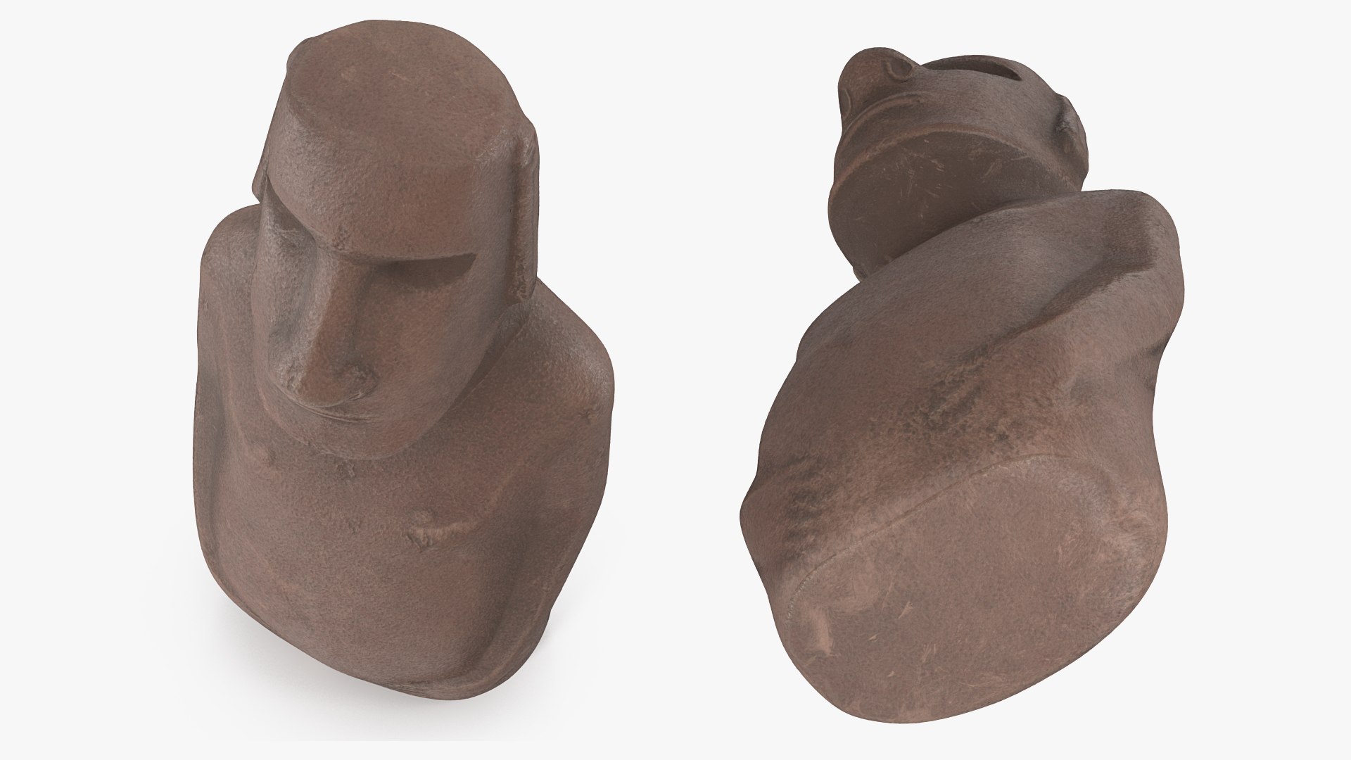 Easter Island Statue Moai 3D Model - TurboSquid 1611295