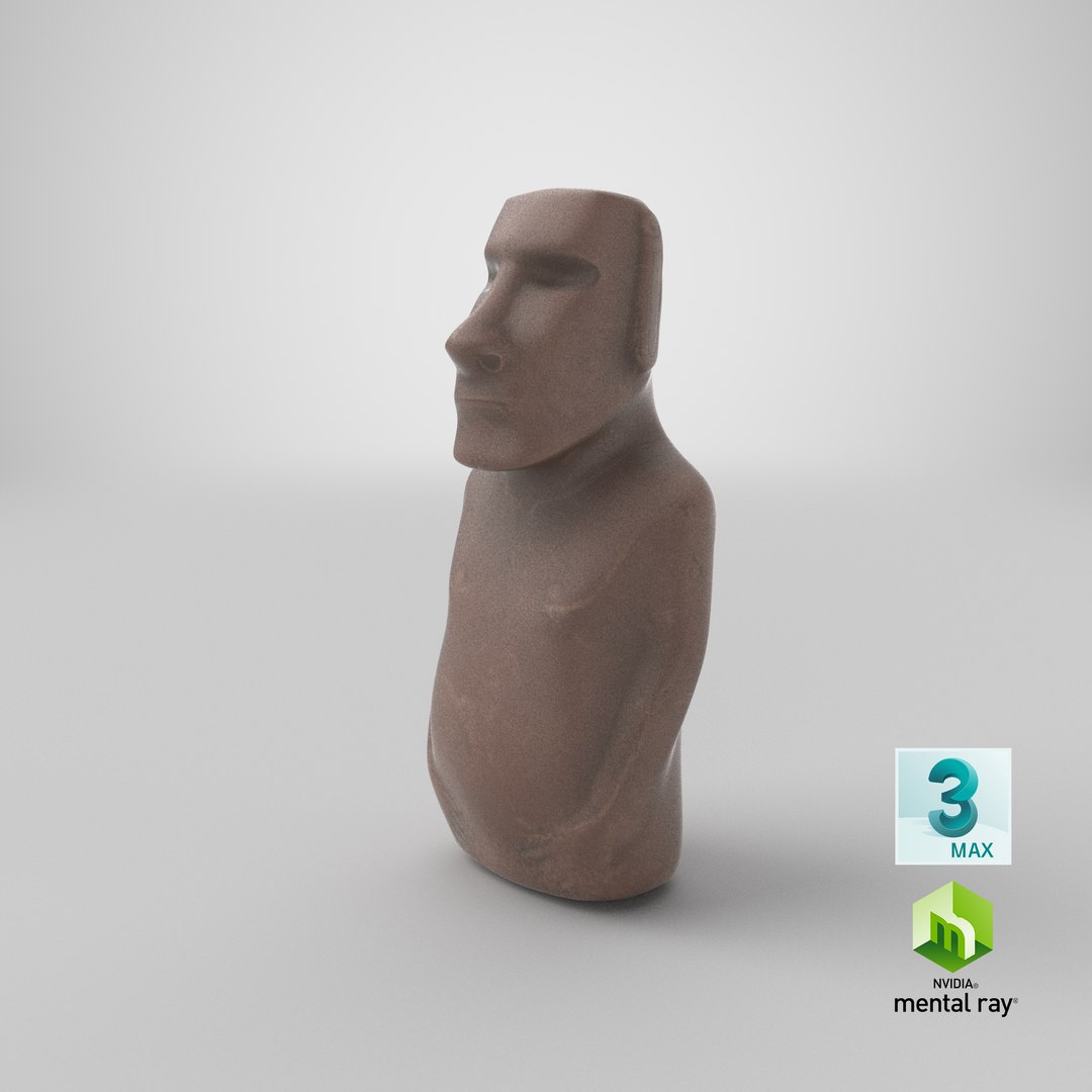 Easter Island Statue Moai 3D Model - TurboSquid 1611295