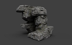 rock cliff model