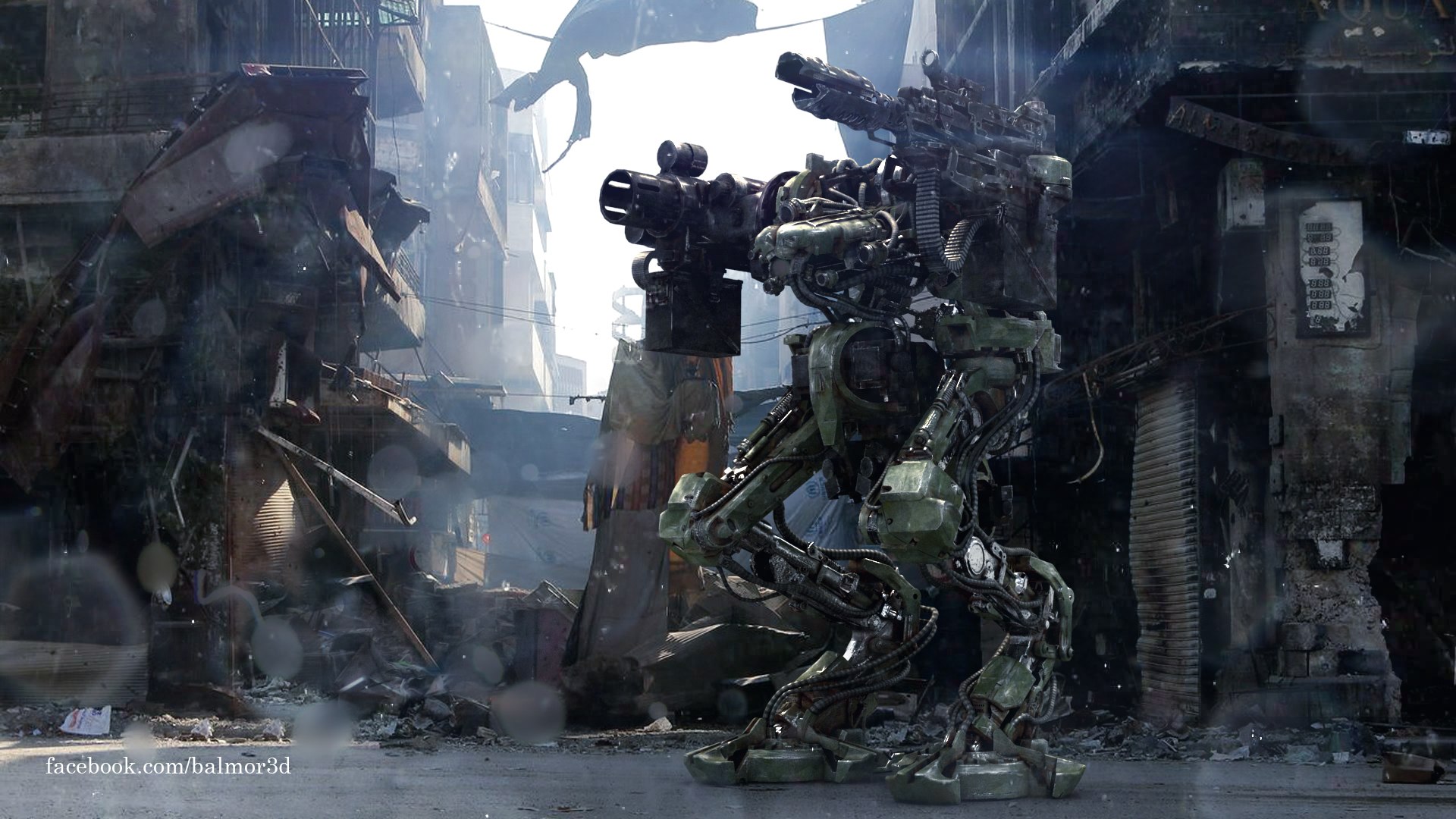 3d Model Mech Soldier