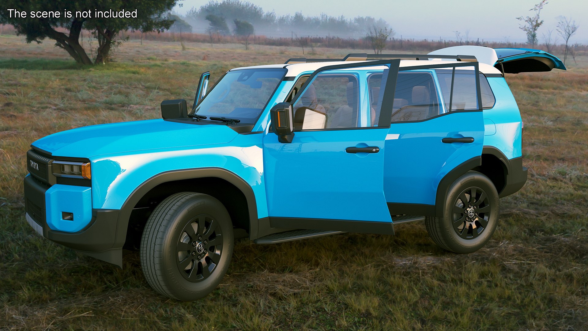 Toyota Land Cruiser 2024 Blue Color Rigged for Cinema 4D model https://p.turbosquid.com/ts-thumb/sF/G9h8bO/Hg/toyota_land_cruiser_2024_blue_color_rigged_008/jpg/1720013174/1920x1080/fit_q87/553c0cb6ea403def223a3a50c66b8646041c6e56/toyota_land_cruiser_2024_blue_color_rigged_008.jpg