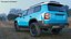 Toyota Land Cruiser 2024 couleur bleue gréée pour Cinema 4D