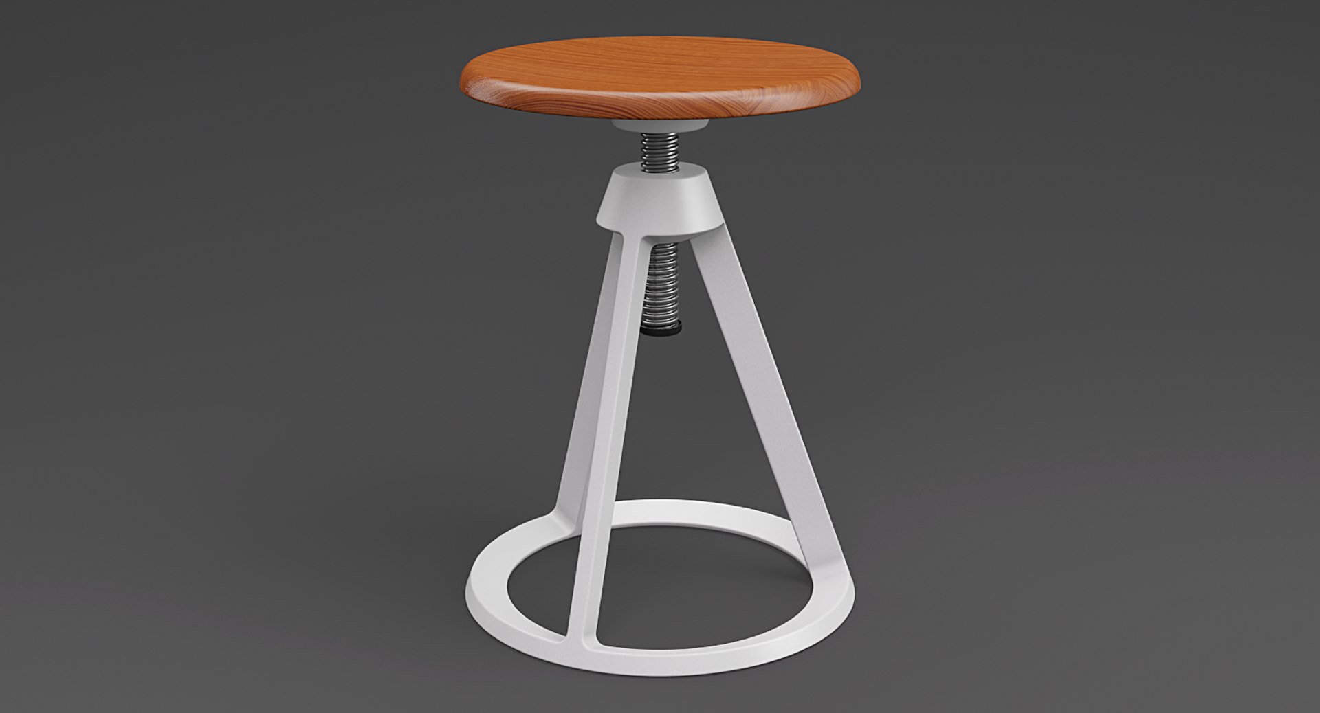 3d Realistic Adjustable Height Industrial Model