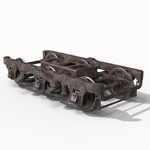 3d pullman passenger truck model