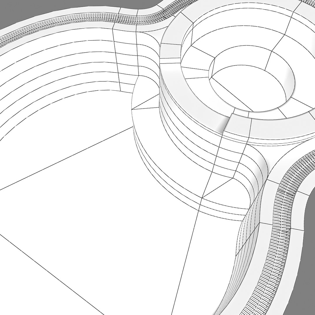 Swimming Pool 3D Model - TurboSquid 1662024