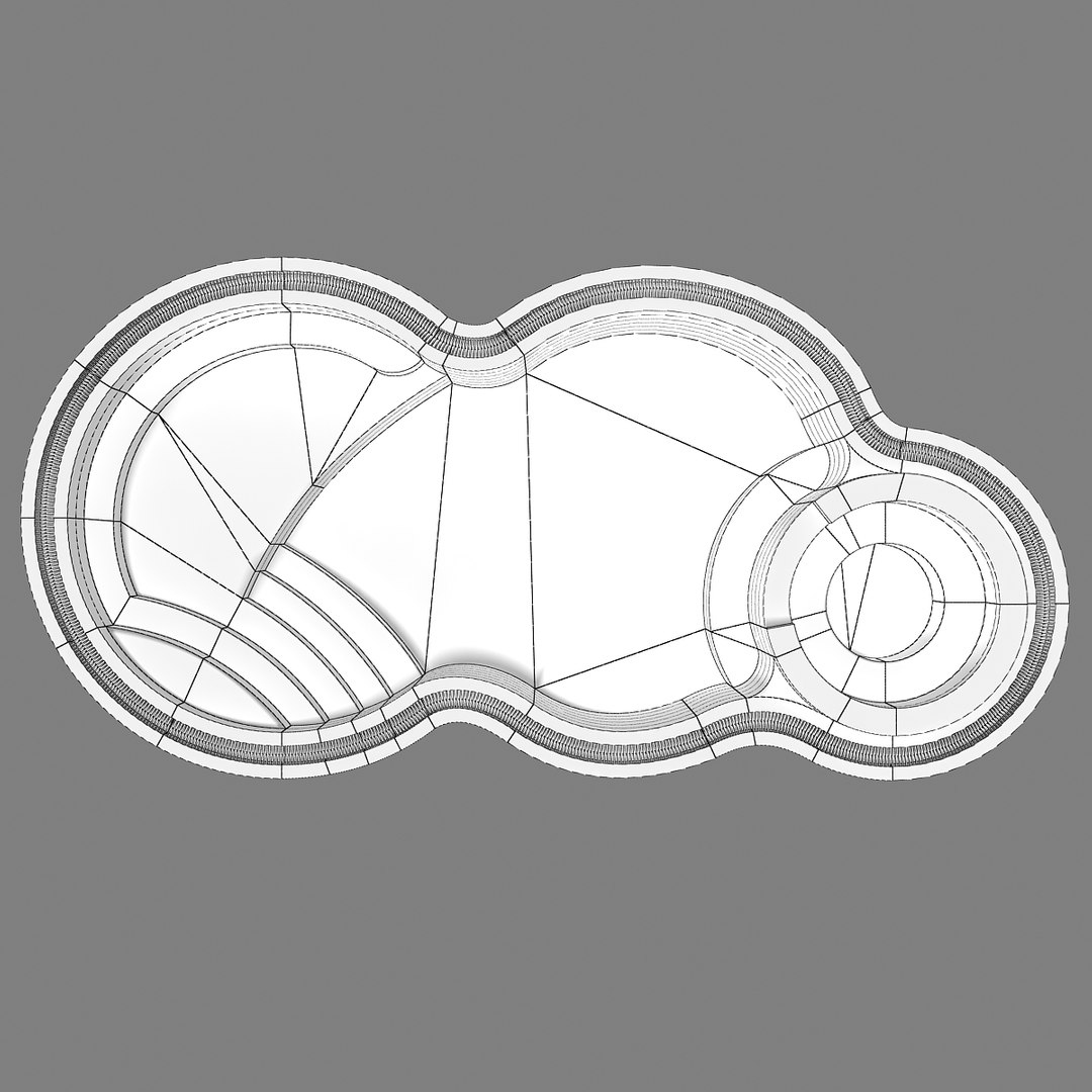Swimming Pool 3D Model - TurboSquid 1662024