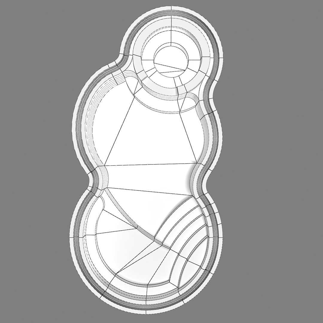 Swimming Pool 3D Model - TurboSquid 1662024