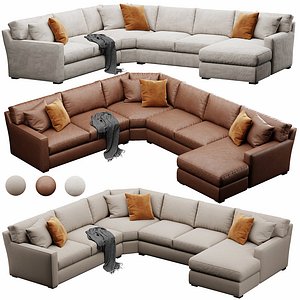 Crate and Barrel Axis sofa