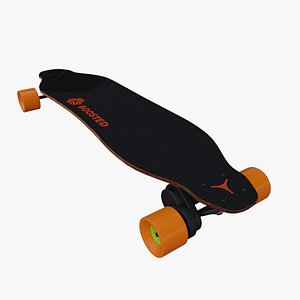 boosted board 3D model