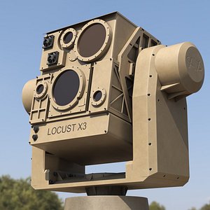 AVD Locust X3 Laser Weapon Sand model