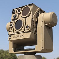 AVD Locust X3 Laser Weapon Sand