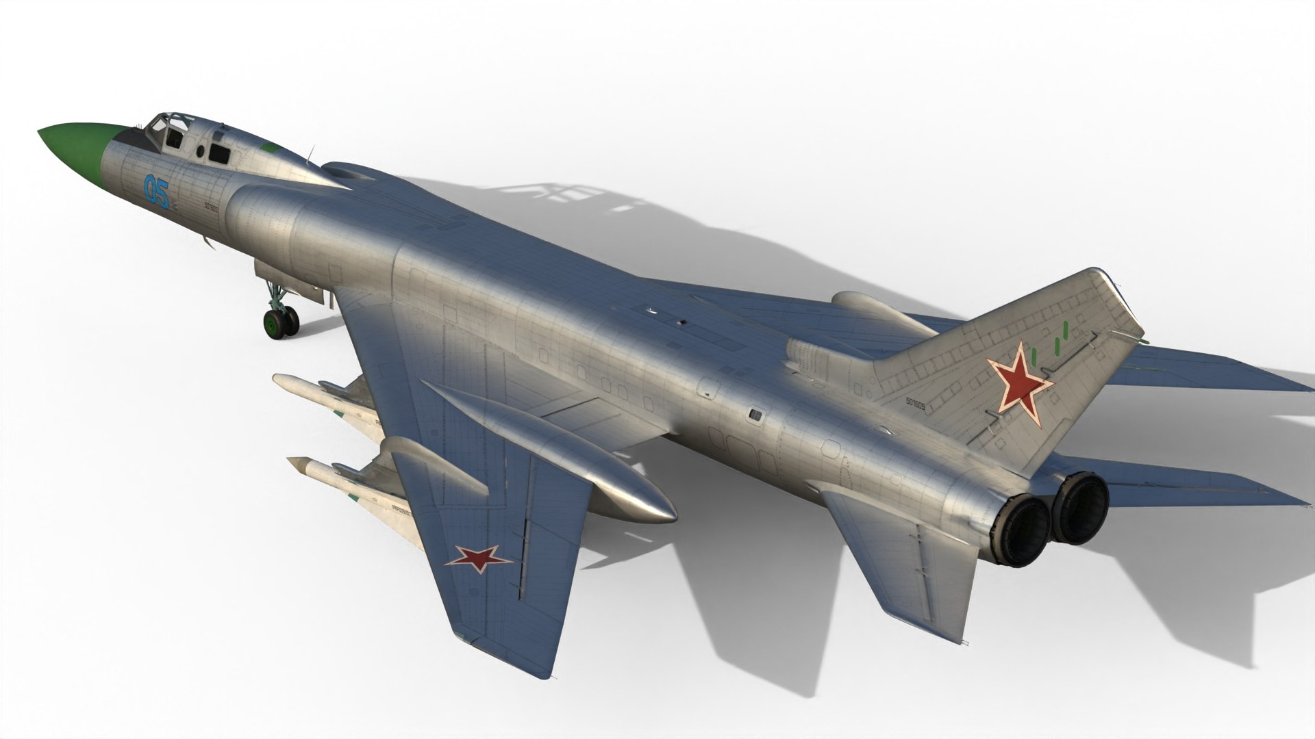 3D Tu-128 Fiddler model https://p.turbosquid.com/ts-thumb/sF/XlCVNO/h4/7/jpg/1790316117/1920x1080/fit_q87/d576fa87461871f5c4aabb0d93f9aae280f9bce7/7.jpg