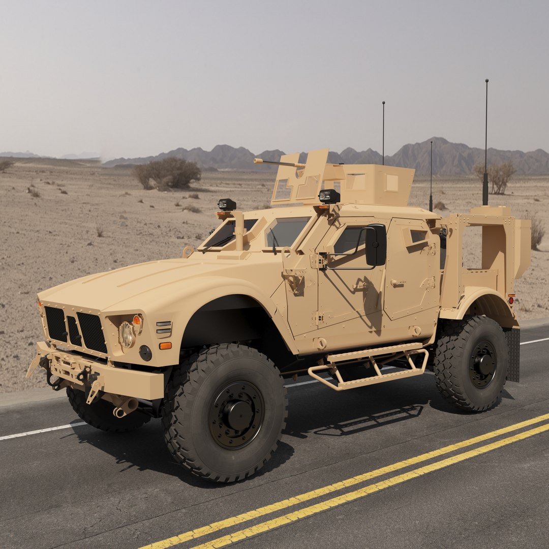 Mrap Military Vehicle V5 3D Model - TurboSquid 1633309