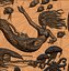 Aquatic Mermaid Theme Panno v2 pour gravure en relief CNC