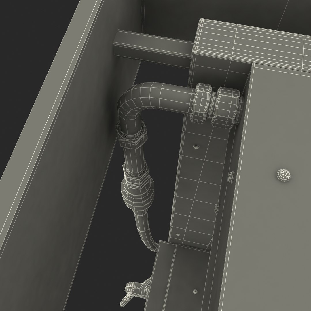 3d Gas Pump 7 Model
