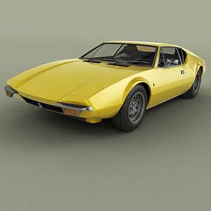 3D De Tomaso Pantera 1971