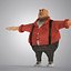 Egypt Cartoon (Fat Man)
