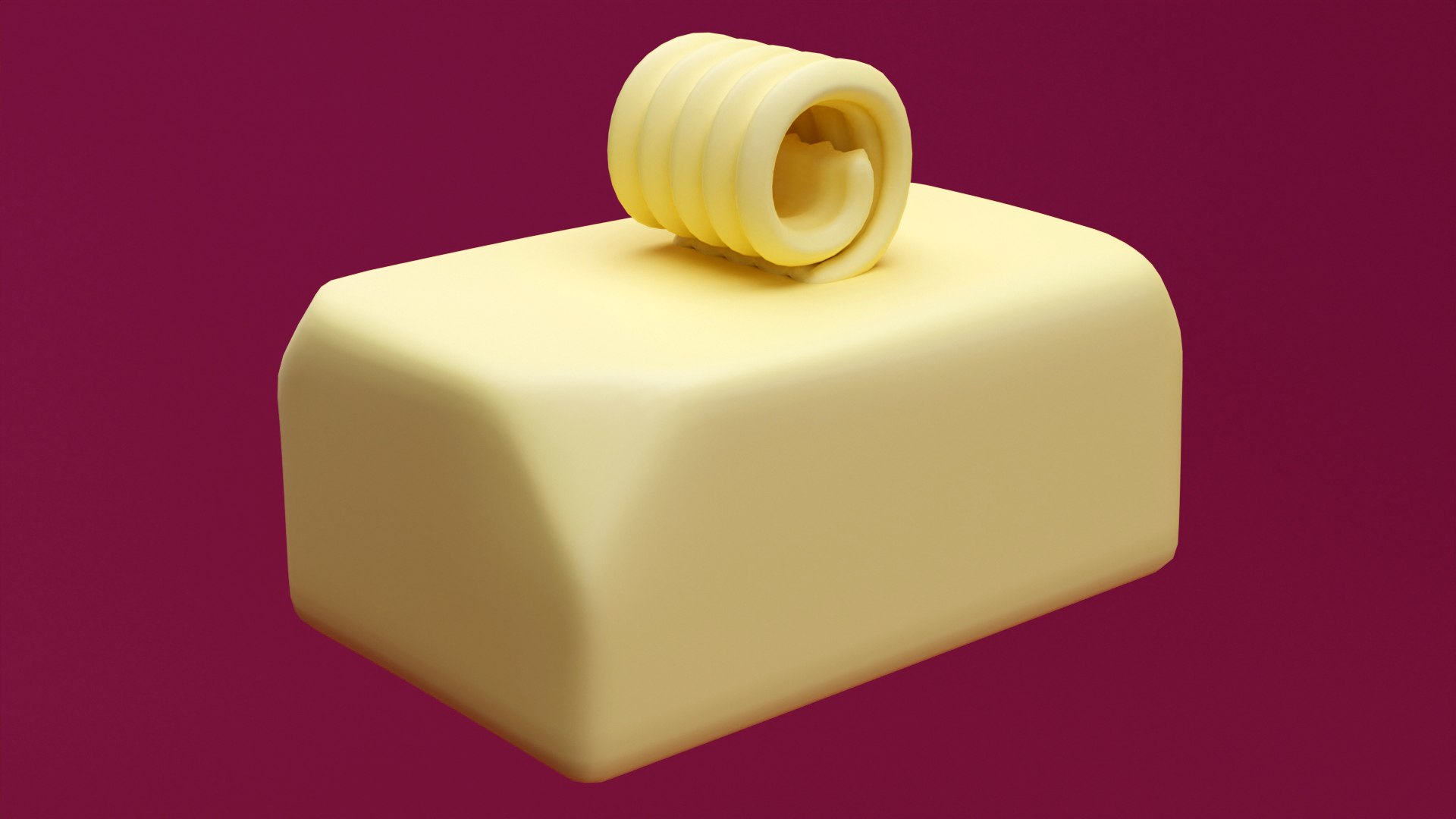 3D Emoji Butter 001 - TurboSquid 2258899