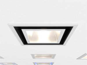Erco Quintessence square recessed luminaire