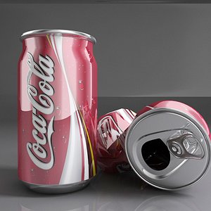 3d model coca cola l