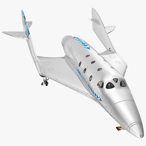 VSS Imagine Virgin Galactic SpaceShip III Rigged