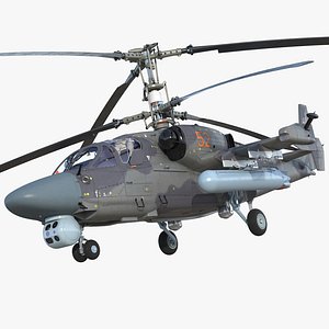 Attack Helicopter KA52 Black Shark Hokum A