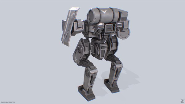 modelo 3d Mecánico defensor - TurboSquid 2147825