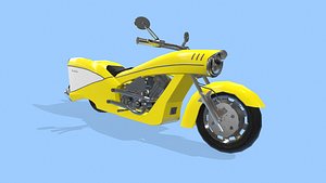 ness-stalgia motorcycle 3D model
