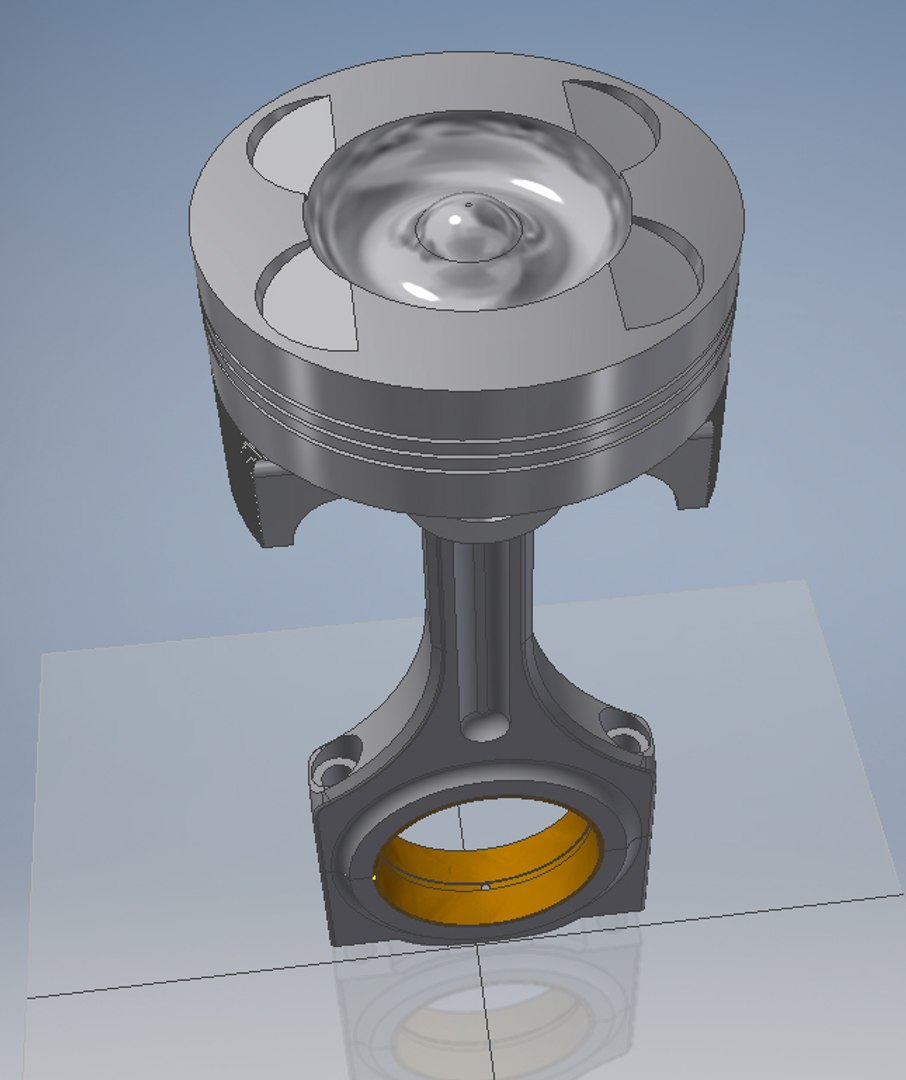 3D Car Engine Piston - TurboSquid 1167647