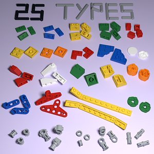 Lego Technic brick collection